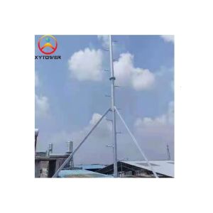China 5G Cell Signal Single Pipe Telecommunication Rooftop Pole factory