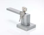 Shed Door Locks And Handles 3Keys Aluminum Solid Diecasting UV72H