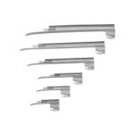 OEM Medical CNC Machining Parts Intubation Miller Blade Golden Stainless Steel