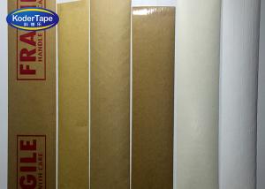China Fiber Glass Reinforced Kraft Packing Tape Logo Print With Water Active factory