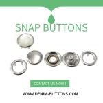 Press Snap Button 15 mm Silver Color