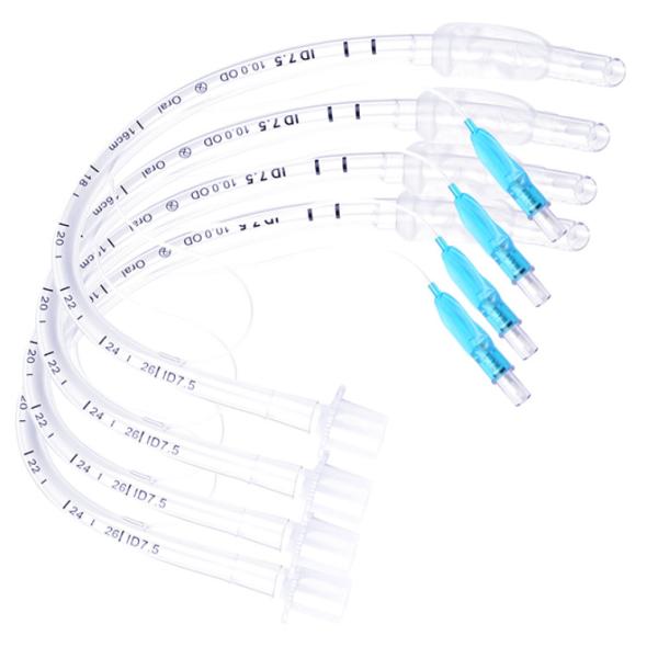China CE Certified Anesthesia Preformed Endotracheal Tube with Cuff factory