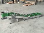 Inclined Belt Conveyor with baffles