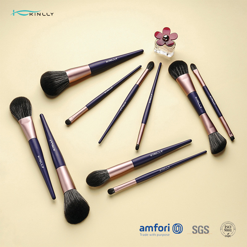 100% Vegan Travel Makeup Brush Set