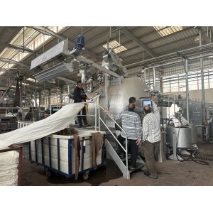 Full Automatic Airflow Dyeing Machine Energy Saving Multi Flow