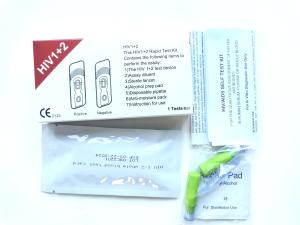 China Plastic 99% Sensitivity Hiv Rapid Test Kits Class I factory