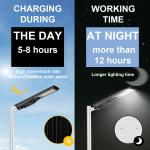 Streetlight Ip65 Outdoor Waterproof Solar Light 400w Integrated All In One Led