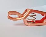 40 Amps Solid Copper Geophone Connector / Mueller Clip Narrow Clip
