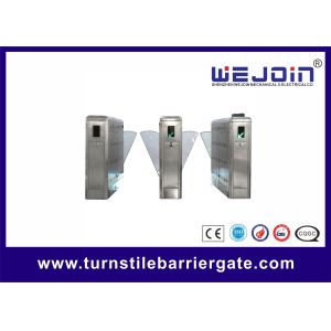 China Access Control Flap Barrier Gate Anti Reversing Turnstile Gate Entry Systems on sale China Access Control Flap Barrier Gate Anti Reversing Turnstile Gate Entry Systems on sale