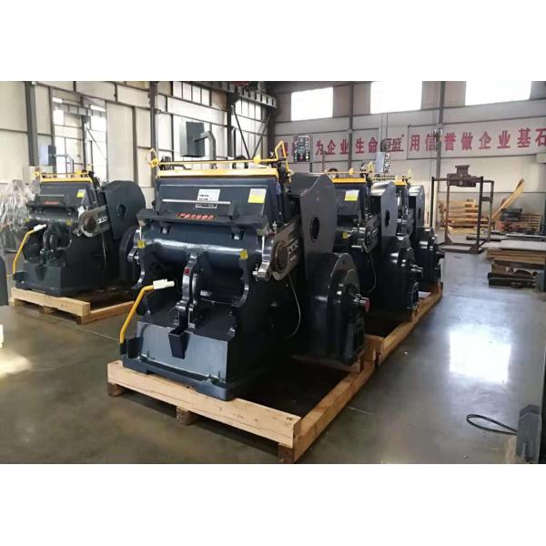 ML Corrugated Box Die Cutting Machine , Die Punching Machine Board Cutting