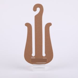 Recycled Paper Custom Cardboard Hangers 10cm Width For Slippers And Shoes