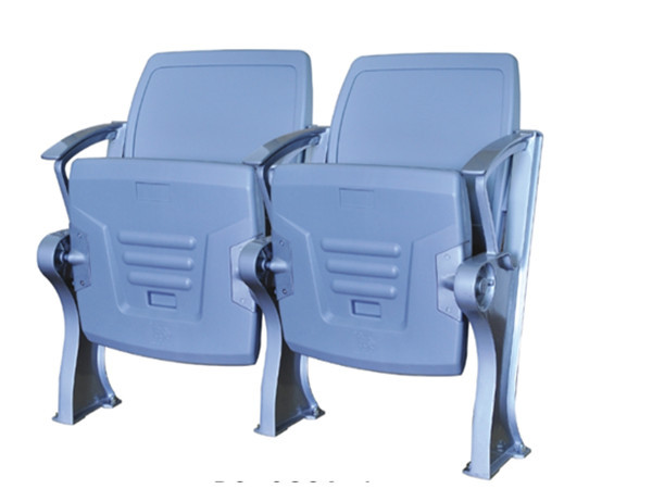 aging resistance HDPE aluminum Folding Stadium Seat With Arms And Cushion