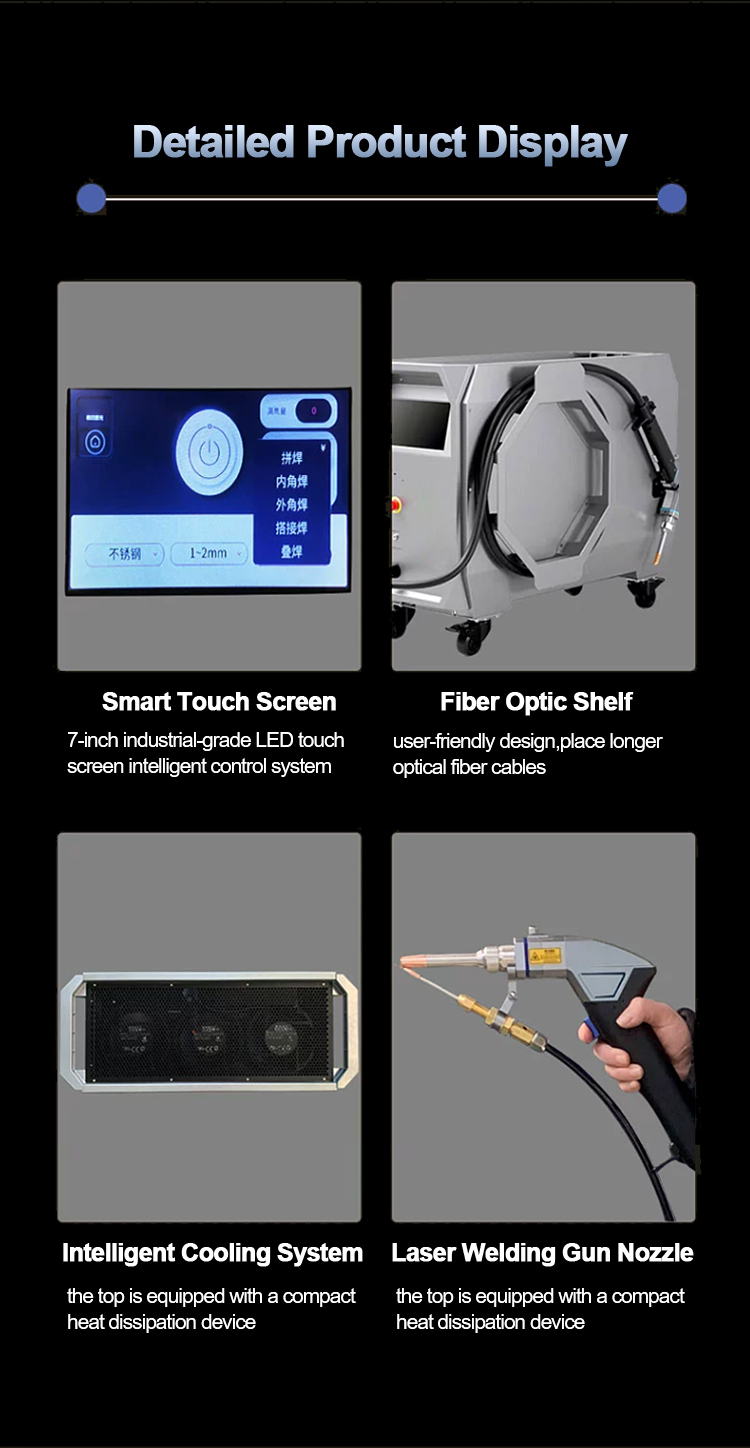 RAYCUS Laser Type Welding Products Portable 38KG Handheld Laser Welding Machine for Fast Aluminum Copper Welding