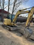 Heavy-Duty Komatsu Excavator Engine with Ground Pressure of 30.7 kPa and