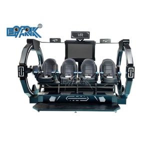 Customizable 9D VR Cinema 4 Person Arcade Motion Spaceship Simulator