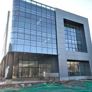 China Exposed Aluminum Cladding Frame Glass Curtain Wall Exterior Customized factory