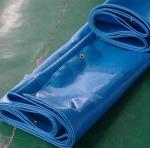 UV Protection Mesh Truck Tarps Flexible For Heavy Duty Truck 300-900gsm Weight