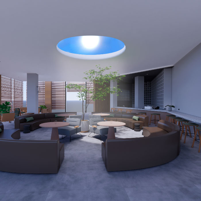 Revolutionize Your Interior Lighting with the Artificial Sun Skylight:Enjoy Natural Light Whole Day