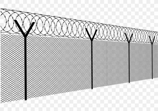 Anping Yuanmai Line Post 60*2mm Galvanized and power coated Airport Perimeter