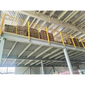 China 300-1500kgs/sqm Weight Capacity Industrial Mezzanine for Heavy-Duty Storage Solutions factory
