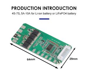 China PCM BMS For 18650 Battery Protection Board 5A-10A With Balance factory