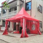 Aluminum Alloy Frame Party Pagoda Event Tent White Color