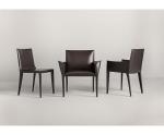 Latina L Lounge Fiberglass Arm Chair Steel Frame H 81 – 62 – 43 W 76 D 66