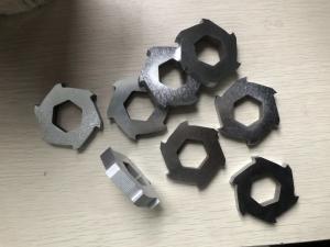 China Double Shaft Metal Shredder Blades Knife W5SiCr 55 HRC factory