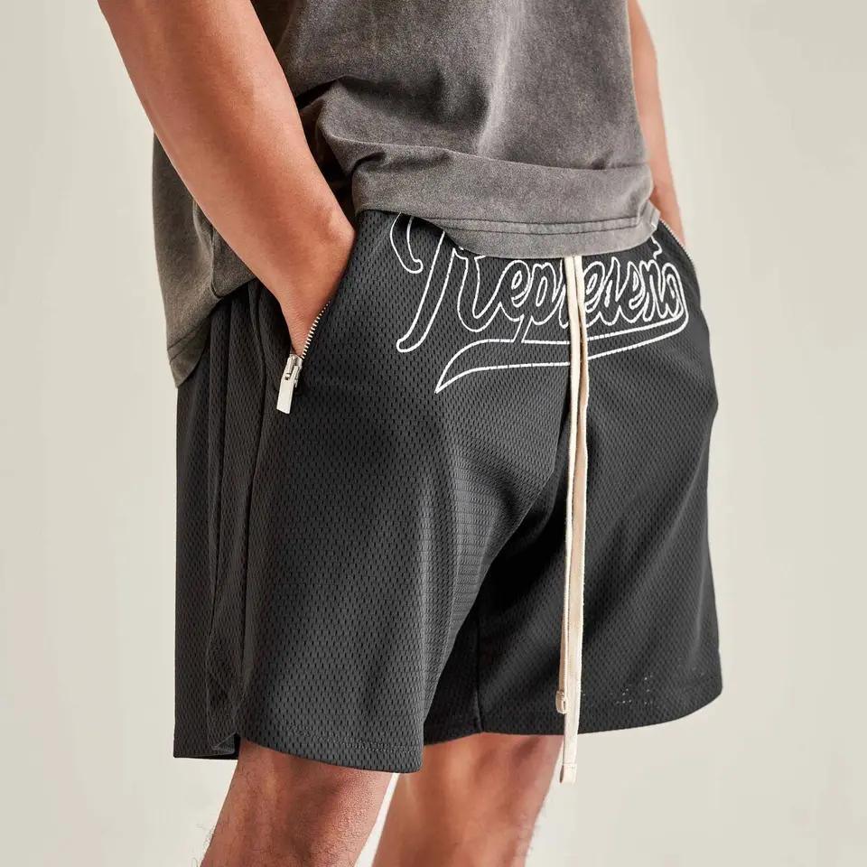 High Quality Men&prime;s Shorts Custom Logo Mens Shorts Casual Hip Hop Streetwear Shorts for Men