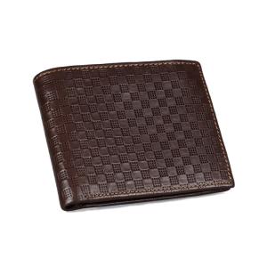 China High-grade leather men's fashion casual short paragraph wallet wallet cowhide factory