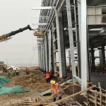 Multi Storey Prefabricated Steel Structure Building Galvanized Round Steel Tube
