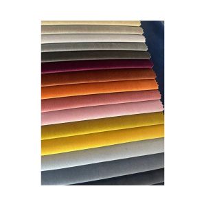 Water Resistant 400gsm Luxury Velvet Curtain Fabric Luxury Upholstery Fabric