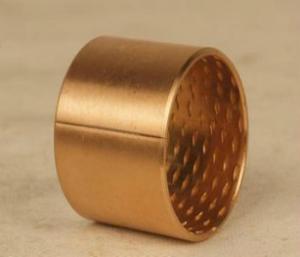 China Anti Erosion Sliding Bush 16*18*20 , Yellow Plus Phosphor Bronze Bush factory