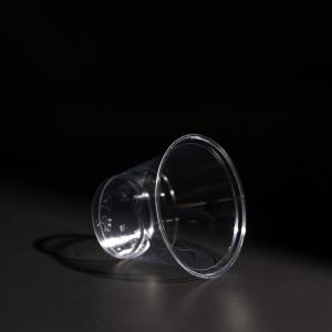 China Transparent Plastic Disposable PET Cup Cold Drink Boba Tea Cups With Lid factory