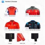 Regular Sleeve Style Printed Full Zipper Sportswear for Moto cycle F1 Racing