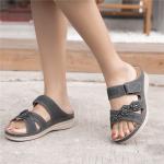 BS073 Summer 2021 New European And American Sandals Women'S Wedge Heel Car