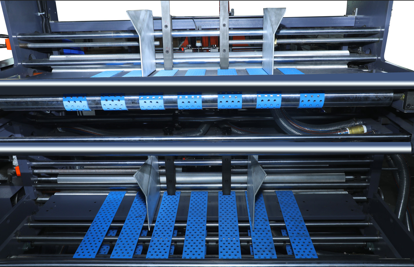 ISO 5 Ply Flute Laminator 30HP 380V Corrugated Box Lamination Machine