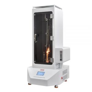 China PLC Touch Screen Medical Face Mask Machine / Masks Flammability Tester factory