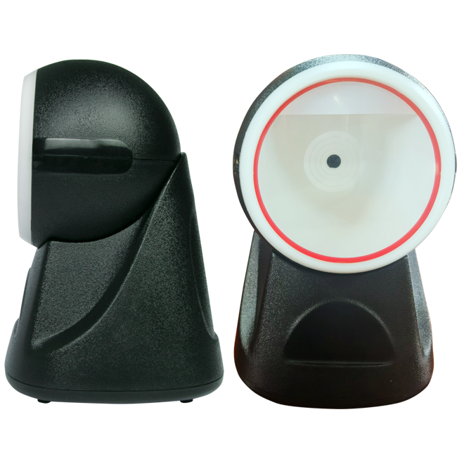 USB Cable CMOS POS Scanner Wired Barcode and QR Code Reader for Commercial Retail Phone Code Payment
