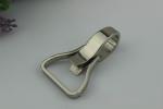 New style zinc alloy 4 color provide bag accessory 25 mm & 31 mm width triangle
