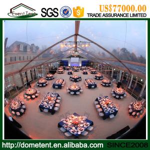 China Huge 20x50m Wedding Party Tent , Windproof Aluminum Frame Event Tent factory