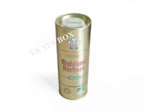 China Metal Candy Tin Can Custom Logo Printing And Embossings D65x50mm factory