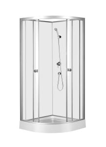 China 900*900*2150mm Aluminium Alloy Frame Toughened Glass Shower Cabin factory