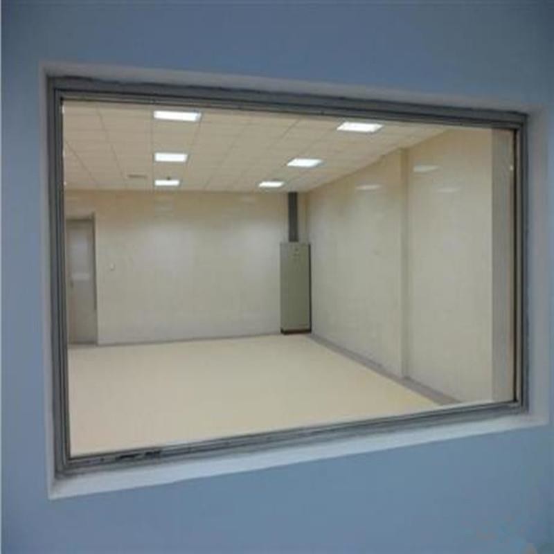 1.2 X 0.9M Radiation Protection Shielding Window Black Copper 5mm
