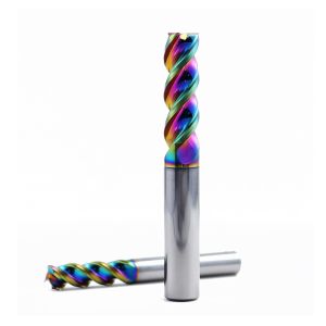 China DLC Coated Tungsten Carbide Milling Cutter for Aluminum CNC Machining factory