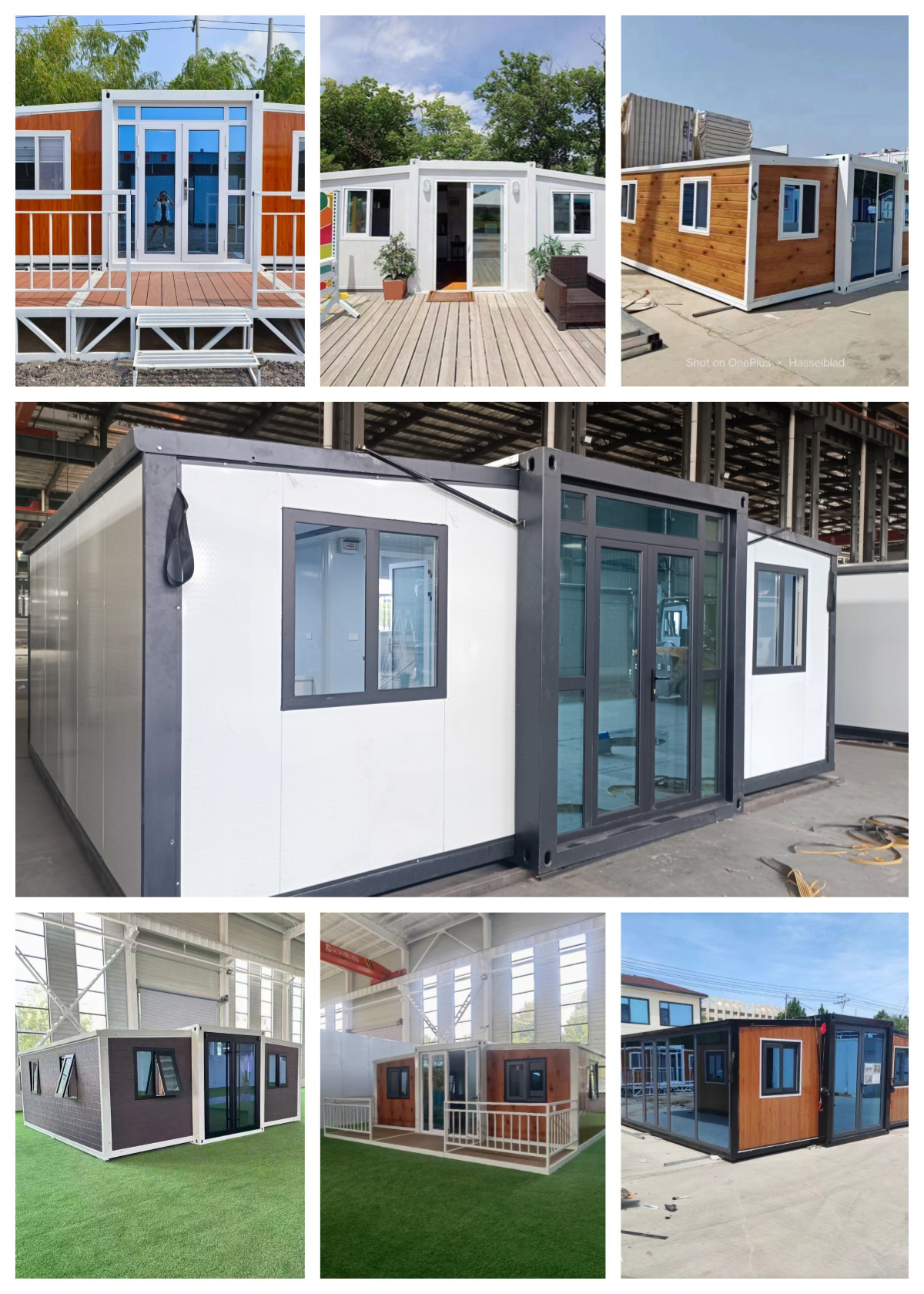 Packing mobile room construction site residents movable board room removable fast mobile double wing folding box room