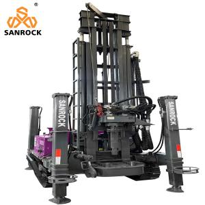 China Deep Water Well Drilling Machine Hydraulic Crawler Water Well Drilling Rig For Sale factory