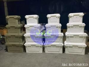 China LLDPE Plastic Rotational Moulding Products Insulated Coolers , Ice Boxes , Fish Boxes factory
