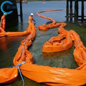 China Silt Floating Turbidity Curtains Screen Boom For Ponds Debris factory