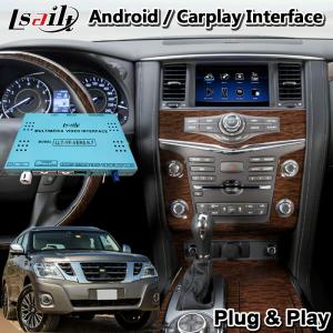 China Lsailt 4+64GB Android Video Interface Wireless Carplay for 2012-2017 Nissan Patrol Y62 factory